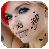 Piercing Ear Photo Editor for Boys icon