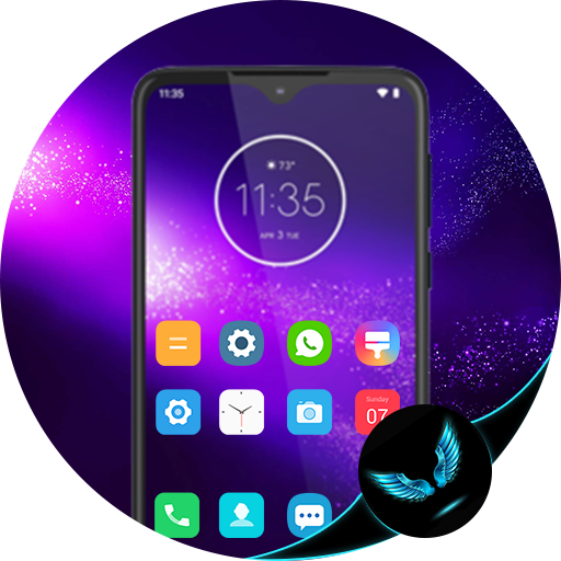 launcher theme for Motorola Moto One Macro pro icon