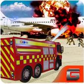 Airport Fire Rescue Emergency Mission icon