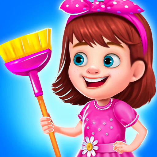 Princess Messy House Cleaning : Girls Activities icon