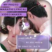 Marathi Lyrical Video Status Maker With Photo Song on 9Apps