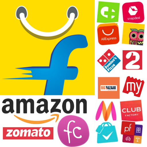 EzyKart-Shopping App For Flipkart, Amazon, Myntra icon