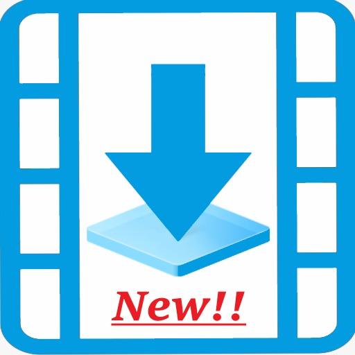 HD &amp; 4K Video Downloader • Free icon