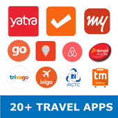 goibibo, Clear trip, Ixigo - All in One Travel app icon