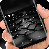Black Cube Cool Keyboard for Huawei 10 أيقونة
