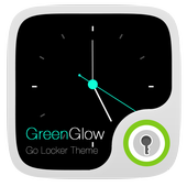 Green Glow GO Locker Theme icon
