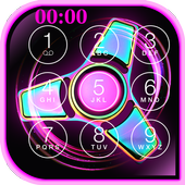 Fidget Spinner lock screen wallpaper icon