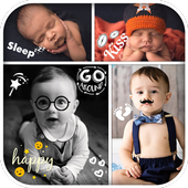 Baby Snaps Pics &amp; Photo Collage Editor icon