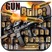 Gun and Bullet Keyboard icon