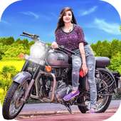 New Bullet Bike Photo Frame on 9Apps