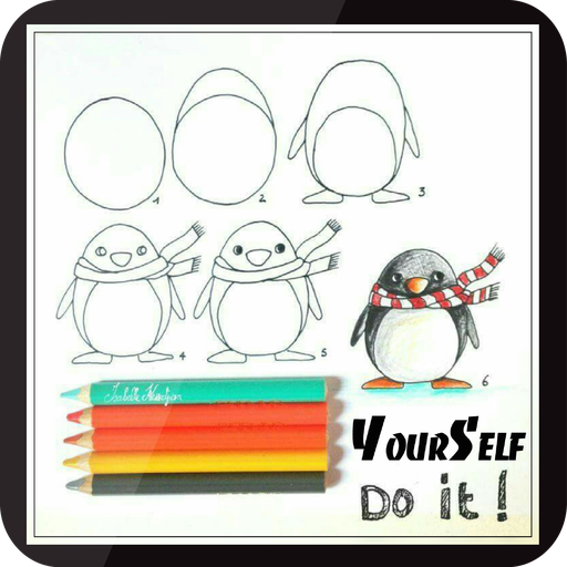 Sketchbook Drawing Tutorial DIY Home Craft Ideas icon