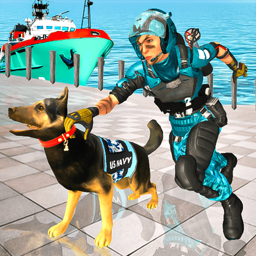 US Navy Security Crime Dog: Prison Escape Chase 3D icon