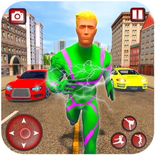 Grand Light speed Robot- Robot Speed Hero Game icon