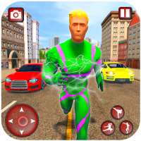 Grand Light speed Robot- Robot Speed Hero Game