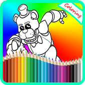Coloring For Five Night Freddy icon