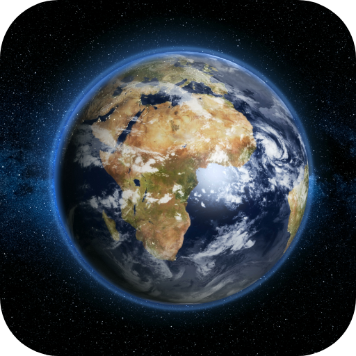 Live Earth Map HD-GPS Satellite &amp; Live Street View icon