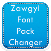 Zawgyi Font Pack Changer icon