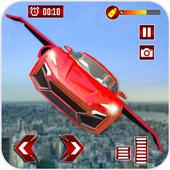 Real Flying Car Transformation Robot Simulator icon