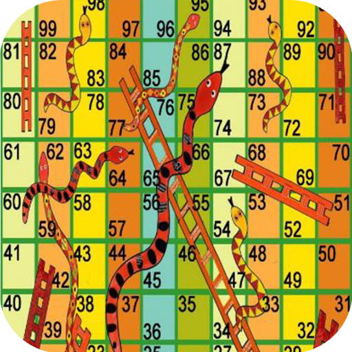 Retro Moving Snake And Ladders Number Puzzle icon