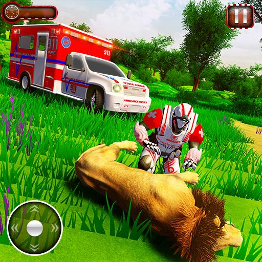 Doctor Robot Wild Animals Rescue Simulator icon