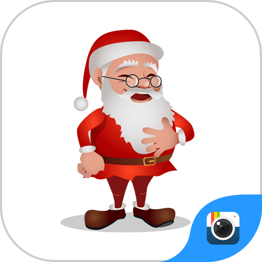 Z CAMERA SANTA STICKER icon