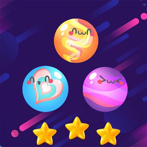 Poke and unzip ball: place and unzip icon
