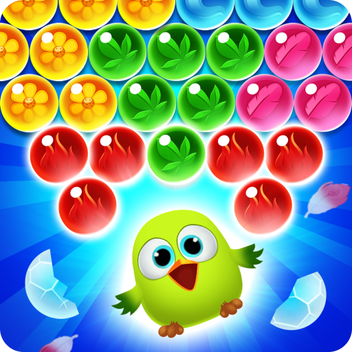 Birds rescue: Bubble pop icon