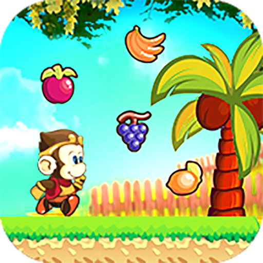 مغامرات القرد جامع الفواكة أيقونة