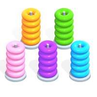 Color Hoop Stack - Sort Puzzle