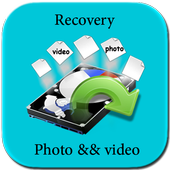 Disk Video &amp; photo Recovery icon