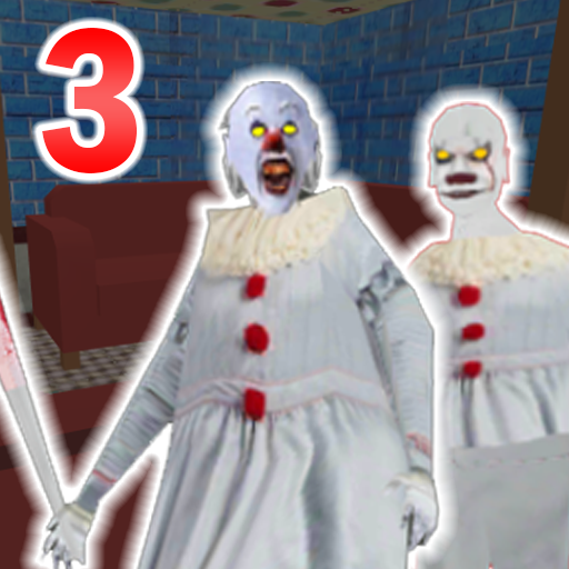 Scary Pennywise Granny: Horror Clown Joker Mod icon