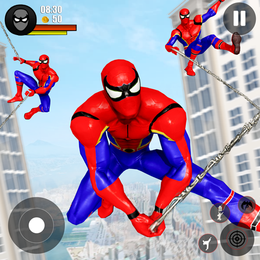 Spider Rope Superhero Man Game icon