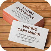 Business &amp; Visiting Card Maker icon