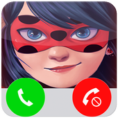 Talking Ladybug Miraculos Call icon
