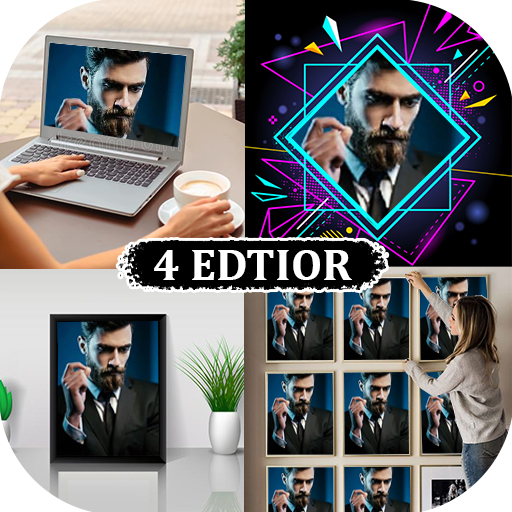 Photo Frame Collage Maker &amp; Group Photo Editor icon