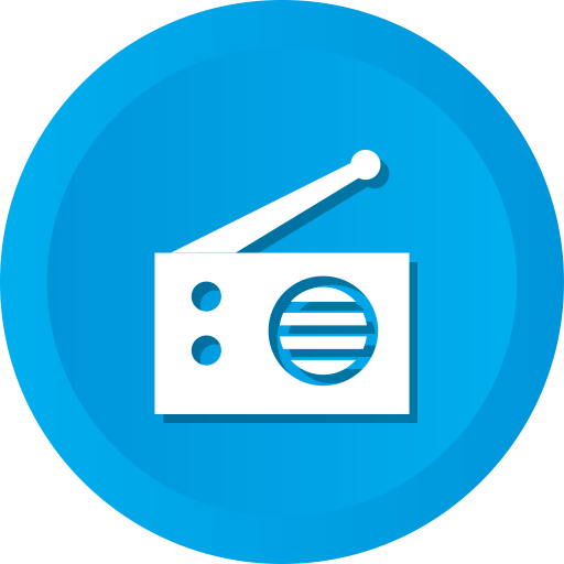 United Kingdom online radio player icon
