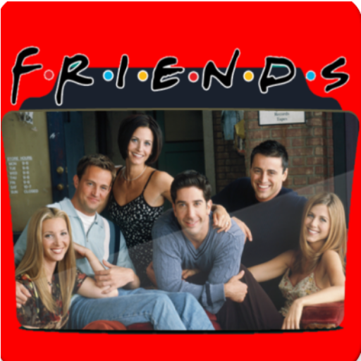 FRIENDS Serial TV Stickers app all in one icon