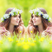 Mirror Photo Frame &amp; Collage icon