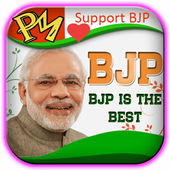 BJP Party Profile Photo Maker icon