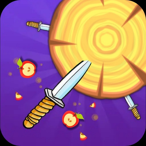 Knife master : Knife bounty game - Hit foods 2021 icon