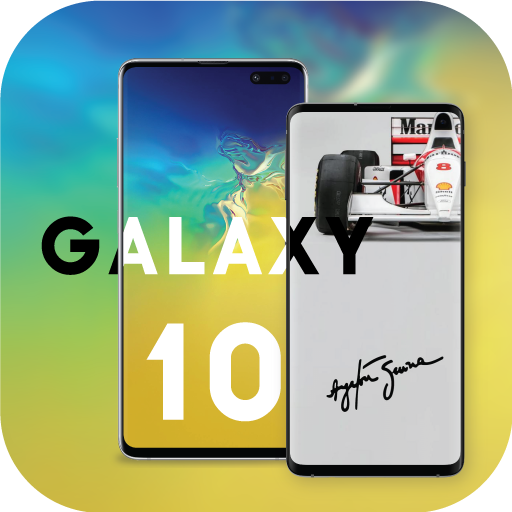 Wallpaper Galaxy S 10 ,S10 plus &amp; Hide Camera Hole icon