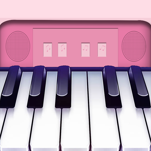 Play Magic Pink Piano Tile Animation Keyboard Game icon