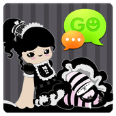 GO SMS Pro Gothic Lolita Theme أيقونة