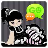 GO SMS Pro Gothic Lolita Theme on 9Apps