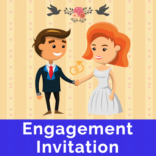 Engagement Invitation Card Mak icon