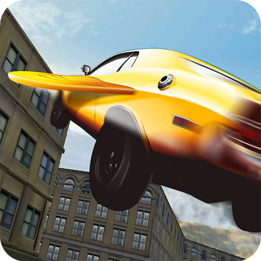 Flying Sport Car Drive 3D icon