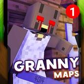 Granny horror game map for mcpe icon