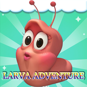 Larva adventure : drive spider icon