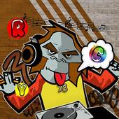 Egg Shooting Games Monkey icon