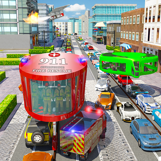 Fire Rescue Gyroscopic Bus: City Ambulance Driver icon